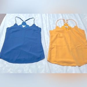 J. Crew Scalloped Cami Bundle